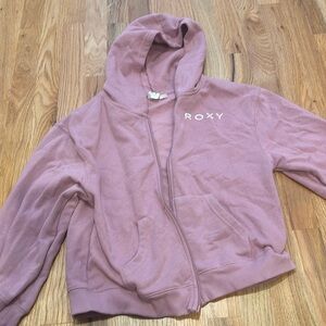 Roxy brand full zipper hoodie